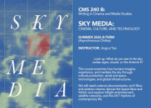 Sky Media: Cinema, Culture, and Technology