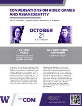 Fall Colloqia Video Games and Asian Identity