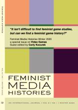 Feminist Media Histories Winter 2020 cover