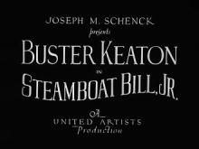 Steamboat Bill Jr title frame