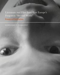 Book cover with film still of upside face