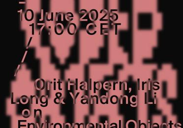 Poster image advertising It's a Match panel discussion on Environmental Objects.