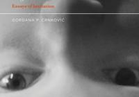 Book cover with film still of upside face