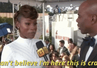 Issa Rae on red carpet